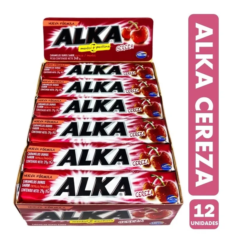 ALKA CEREZA AGRUPA 12 X 348 GRS