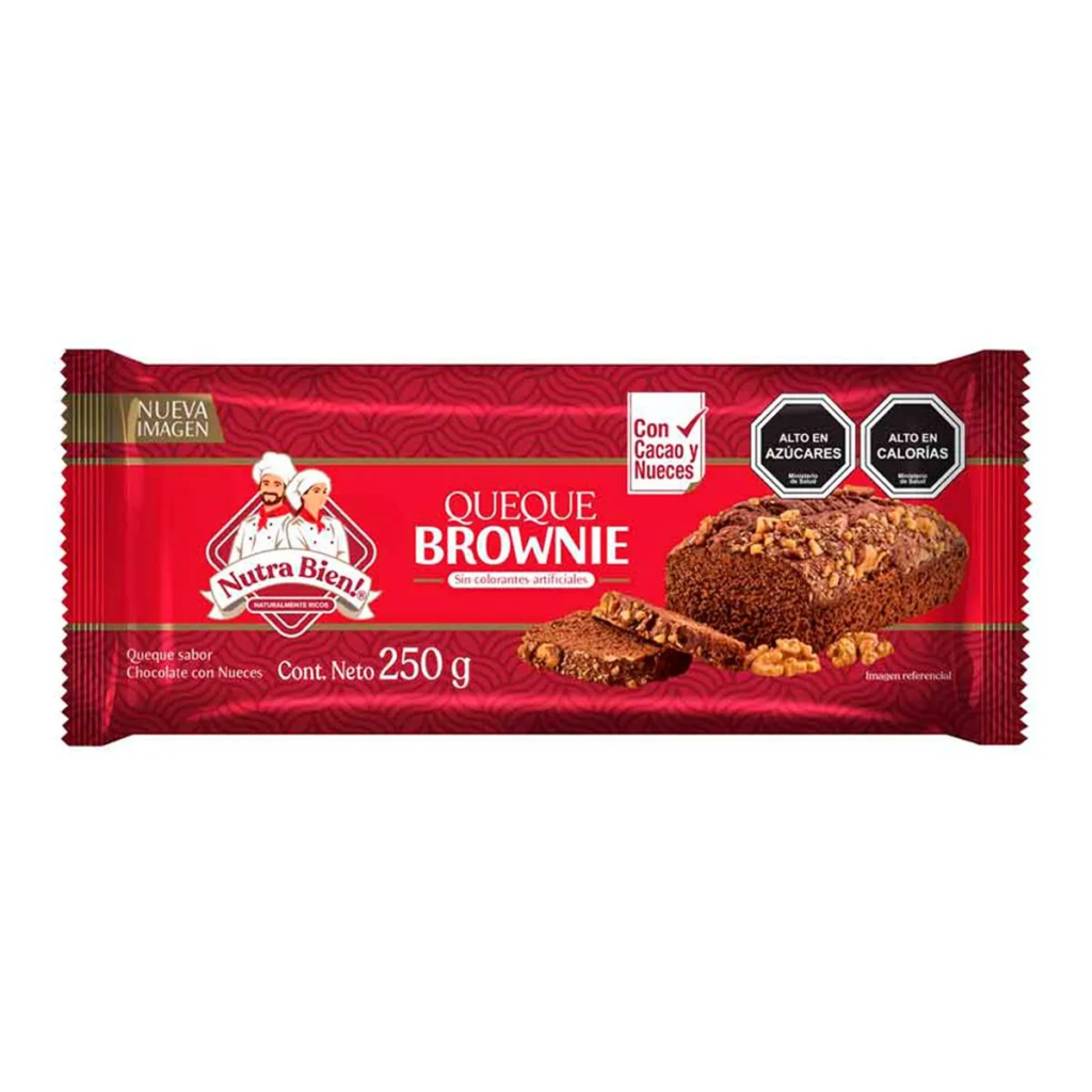 QUEQUE FAMILIAR SIN AZUCAR BROWNIE PREM 250G