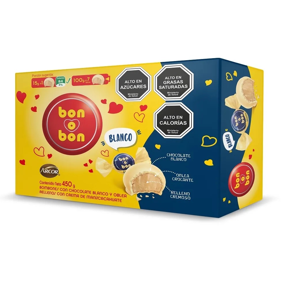 BON O BON BLANCO 12 X 30 X 15GR