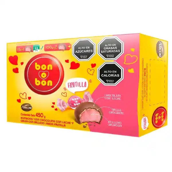 BON O BON FRAMBUESA 12X30X15 GR
