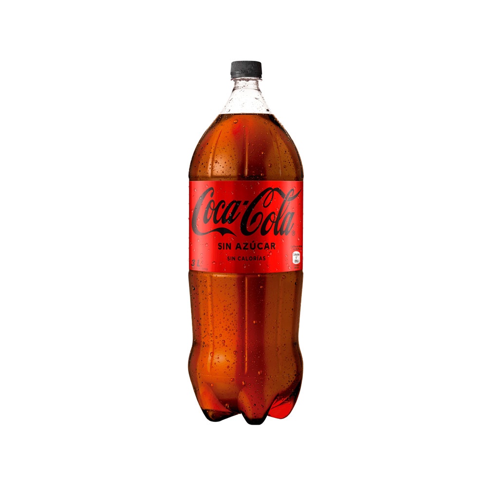 COCA COLA ZERO PET 3000CC