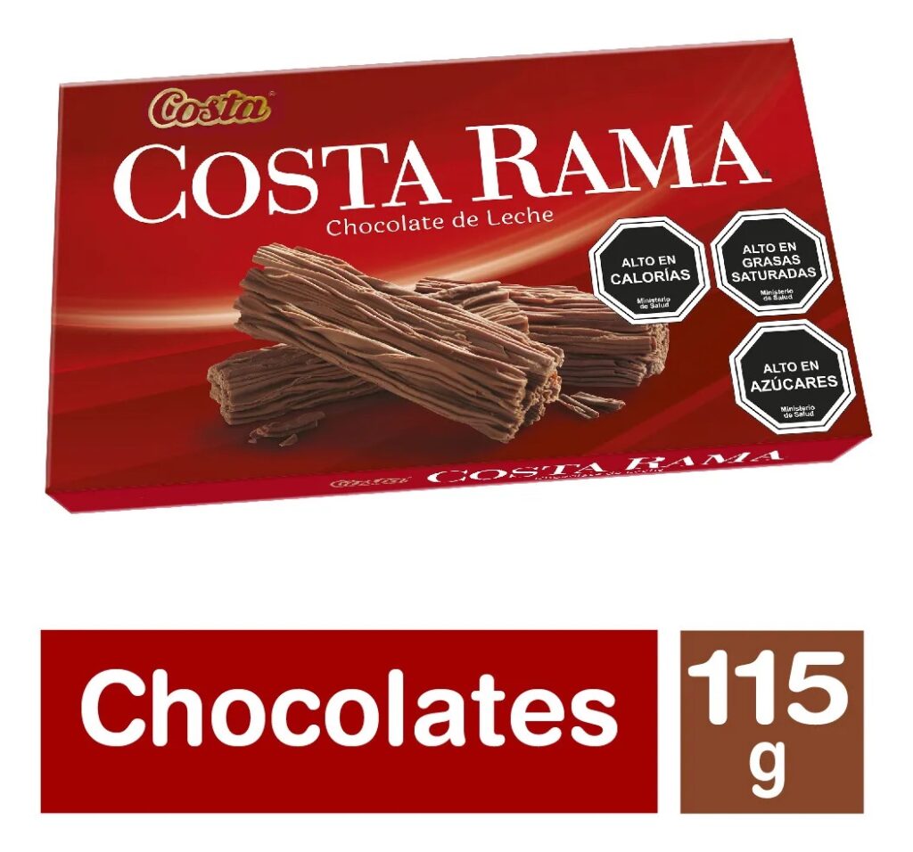 COSTA RAMA LECHE 16X115 GR
