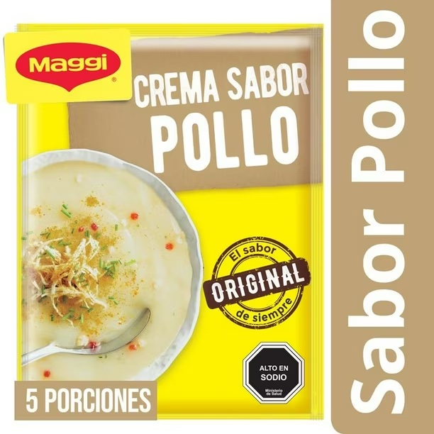 CREMA MAGGI SABOR POLLO SOBRE 72 GRM