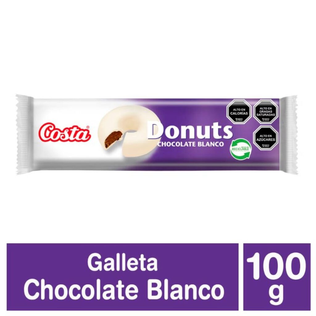 DONUTS BLANCO 24X100 GR