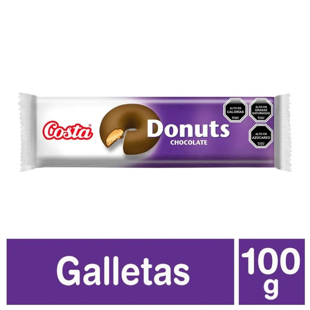 DONUTS LECHE 24X100 GR