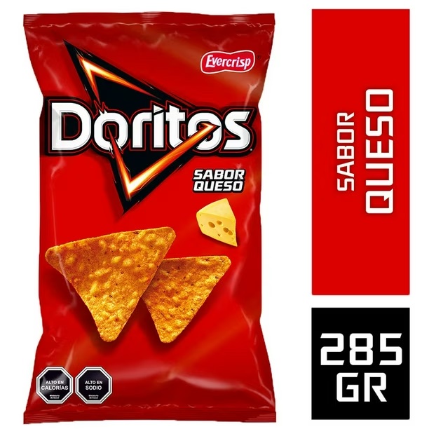 DORITOS QUESO 285GX12X1
