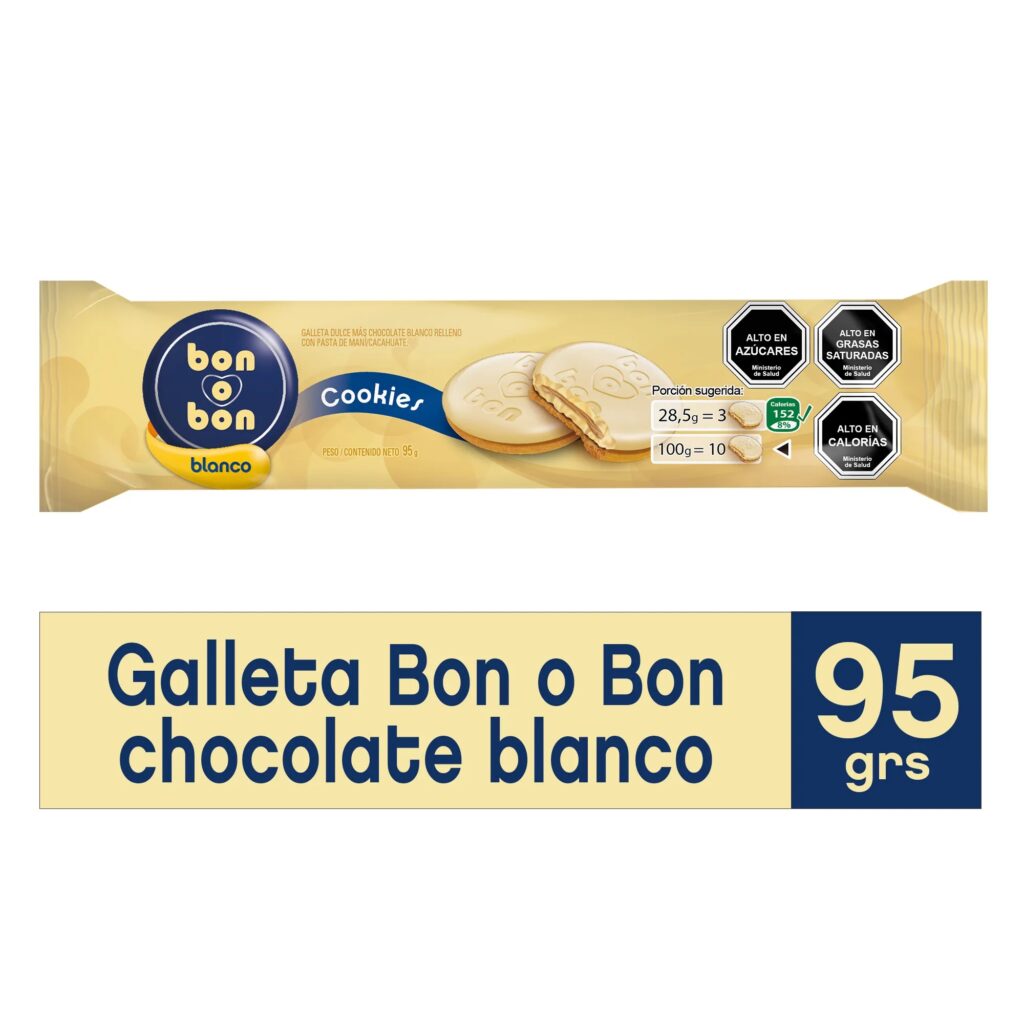 GALLETA BON O BON BLANCO 36 X 95 GRS