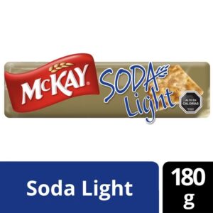 GALLETA DE SODA 180G LIGHT MCKAY