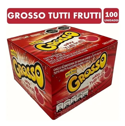 GROSSO TUTTIFRUTTI 12 X 100 X 700GRS