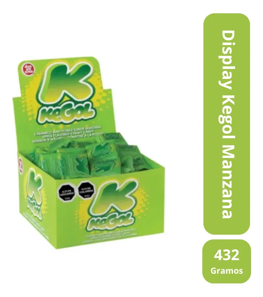KEGOL MANZANA 48 X 432 GRS
