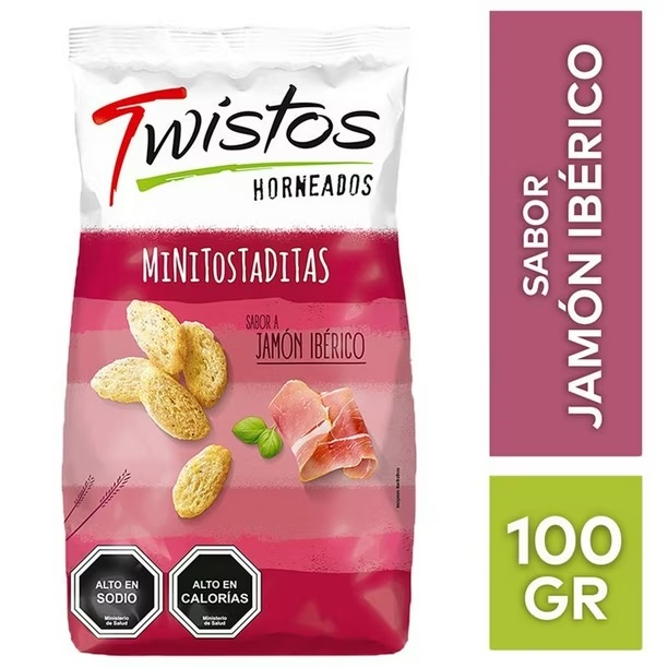TWISTOS JAMON 100GX16X1 RM