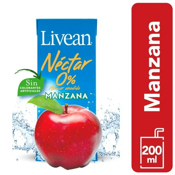 LIVEAN SIN AZUCAR TETRAPACK 200CC