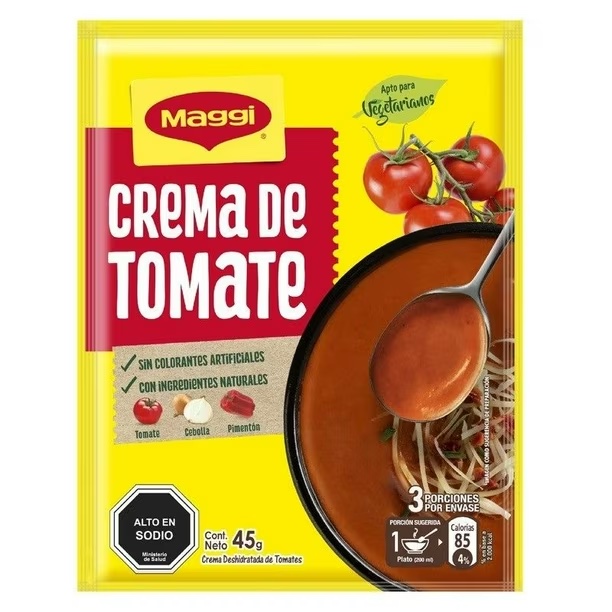MAGGI CREMA DE TOMATES 45G