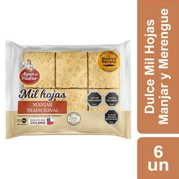MIL HOJAS 6P 280G IDEAL