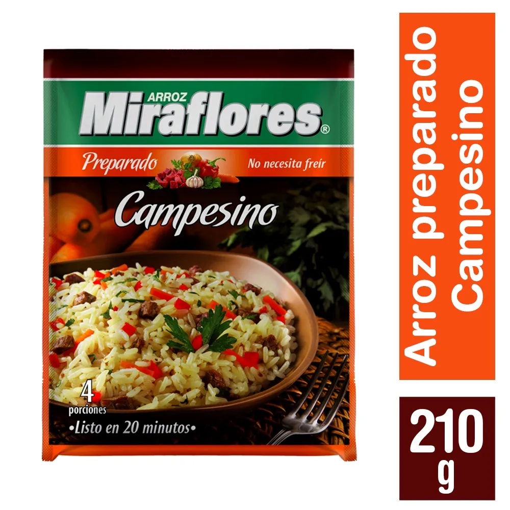 MIRAFLORES PREP CAMPESINO 12X210 GR