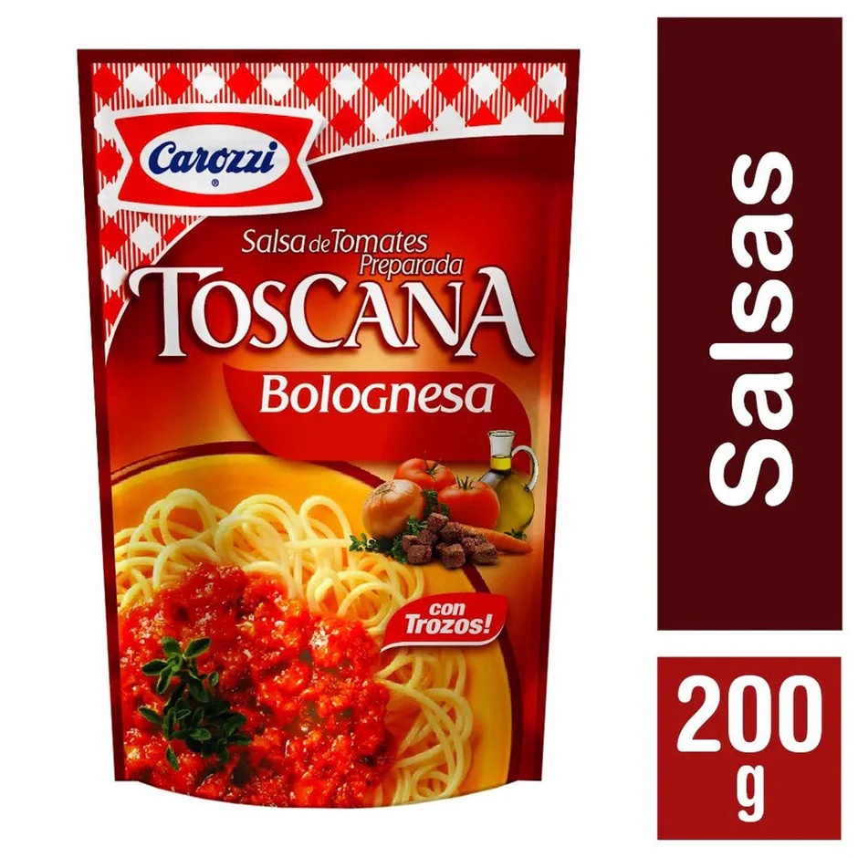 SALSA TOSCANA A LA BOLOGNESA 24X200 GR
